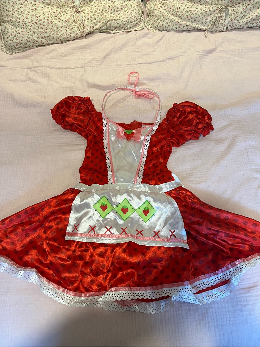 Strawberry Shortcake Costume Dress